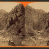 View in Cimarron Canon, near the Black Canon of the Gunnison, Col. D. & R. G. Ry.