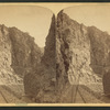 View in Cimarron Canon, near the Black Canon of the Gunnison, Col. D. & R. G. Ry.
