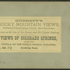 Views of Colorado Springs, from the cupola of the Public School building, looking east.