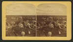 Views of Colorado Springs, from the cupola of the Public School building, looking east.