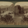 The Gateway of the Garden of the Gods, and Pike's Peak, Colorado, U.S.A.