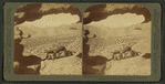 Pike's Peak, from Peephole, Garden of the Gods, Colorado, U.S.A.
