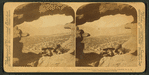 Pike's Peak from Peephole, Garden of the Gods, Colorado, U.S.A.