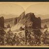 Pike's Peak from the Garden of the Gods.