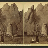 Rock left side of gate, Garden of the Gods.