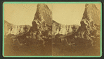 Eagle Rock, Glen Eyrie, Colorado.