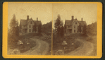 Residence of Gen'l Wm. J. Palmer, Glen Eyrie. Five miles from Colorado Springs.