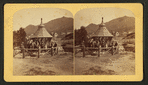 The celebrated soda springs, at Manitou, Colorado.