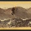 Manitou, Colorado. Pike's Peak in the distance, 14,336 feet high.