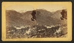 Manitou, Colorado. Pike's Peak in the distance, 14,336 feet high.