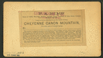 Cheyenne Canyon Mountain. Five miles south of Colorado Springs.