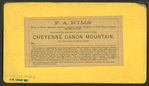 Cheyenne Canyon falls.