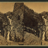 The Seven Falls, in Cheyenne Canyon.