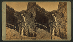 The Seven Falls, in Cheyenne Canyon.