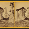 Quaker wedding. (View of rock formations.)