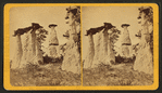 Quaker wedding. (View of rock formations.)