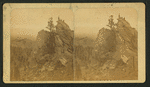 View in Colorado, Pike's Peak in distance.