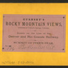 Summit of Pike's Peak. Bottomless pit.