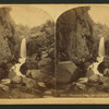 Rainbow Falls, distant view, Ute Pass.