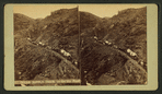 Indian supply train on the Ute Pass.