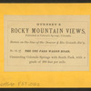 The Ute Pass wagon road, connecting Colorado Springs with South Park, with a grade of 260 feet per mile.