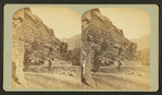 The Ute Pass wagon road, connecting Colorado Springs with South Park, with a grade of 260 feet per mile.