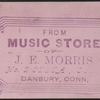 J.E. Morris Piano warerooms, Danbury, Conn.