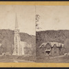 Church and school house at West Rock, Westville, Conn.