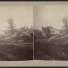 Debris of a collapsed house.]