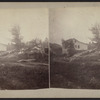 Debris of a collapsed house.