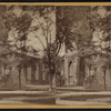 Church surrounded by trees.