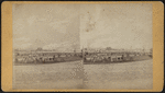 View in Sea Side [Seaside] Park, (showing bandstand and P.T. Barnum's residence in distance).