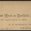 Railroad wreck on Tariffville bridge, January 15, 1878.