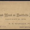Railroad wreck on Tariffville bridge, January 15, 1878.