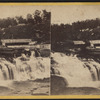The falls of the Housatonic at Falls Village, (Conn.)