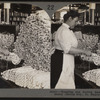 Weighing and sorting raw silk skeins. Silk industry (reeled silk), South Manchester, Conn., U.S.A.