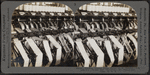 Winding thread from skeins on to bobbins. Silk industry (reeled silk throwing), South Manchester, Conn., U.S.A.
