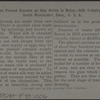 The pierced cocoons as they arrive in bales. Silk industry (spun silk), South Manchester, Conn., U.S.A.