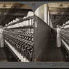 Roving frame. Silk industry (spun silk), South Manchester, Conn., U.S.A.