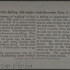 Quilling. Silk industry, South Manchester, Conn., U.S.A.