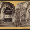 The organ and chancel.