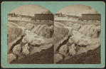 Yantic Falls in winter.