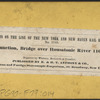 Nagatue Junction, Bridge over Housatonie River, 1100 feet long.