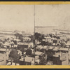 Harbor and long Wharf, from Depot Tower, New Haven.