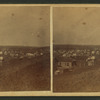 General view of a town on Dakota territory.