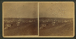 General view of a town on Dakota territory.