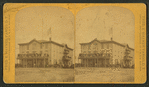 The Grand Central Hotel at Hope, D.T. [Dakota Territory], the end of the Manatoba [Manitoba] west branch in August 1882. About 70 miles from Larimore south-west.
