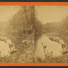 Opposite Moore & Jessups paper mills, looking down stream, Brandywine