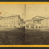 The Treasury Buildings, from Pennsylvania Avenue.