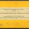 Views of Washington from the Smithsonian Institute.
